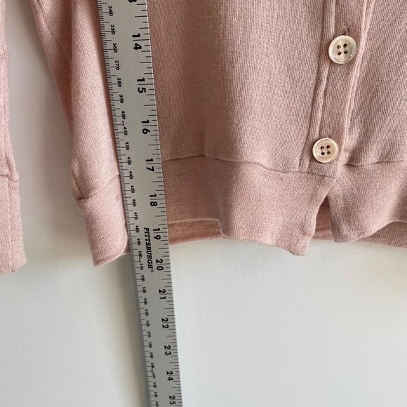 KristenseN Du Nord Sweater Womens Soft Pink Cardigan Size‎ XL Quiet Luxury Nwt - Picture 8 of 12